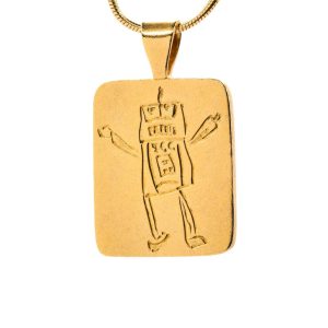 Kids Drawing Cufflinks