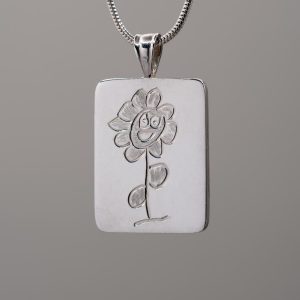 Kids Drawing Keyring