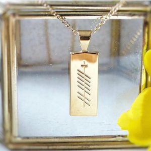 Ogham Writing Cufflinks